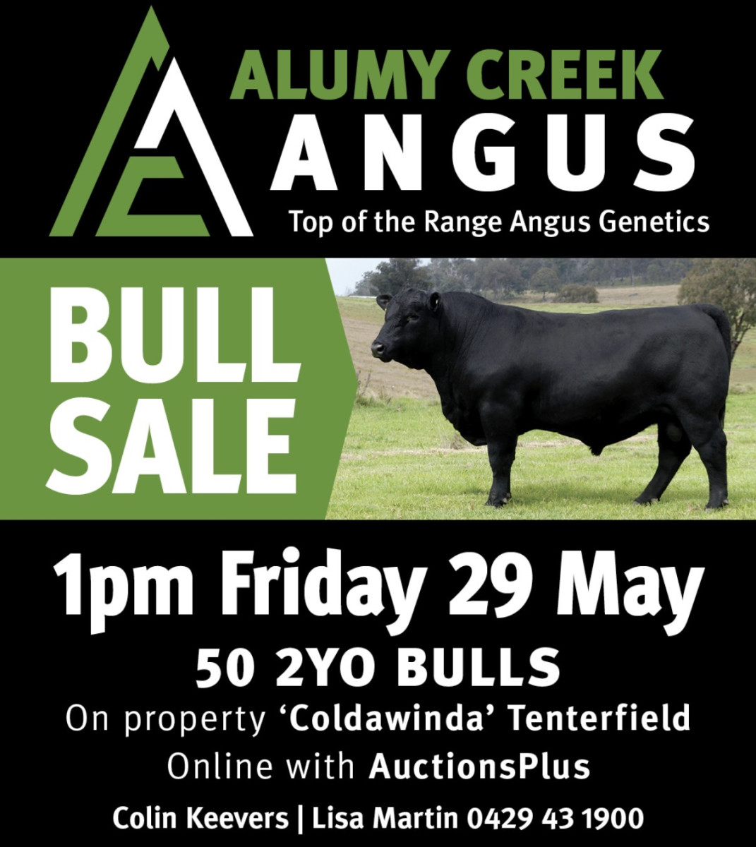 2026 Bull Sale 29 May